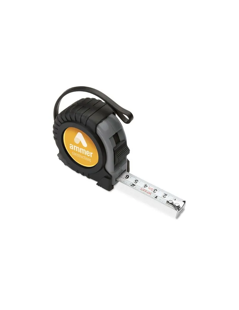 Mètre à Ruban Personnalisé 5m Pratique et Durable MIA Matières : chanvre Couleurs : beige marquage laser ultra précis