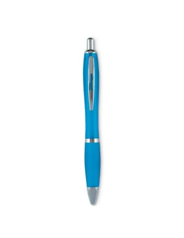 Stylo bille écologique à encre bleue fluide RIOCOLOUR Matières : PET recyclé Couleurs : vert citron 2