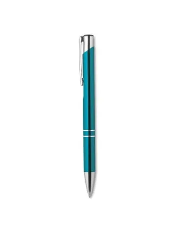 Stylo-poussoir personnalisé élégant à encre noire BERN Matières : bois Couleurs : vert 2