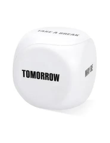 Balle anti-stress personnalisée - RELICUP Matières : polyester Taille textile : M Couleurs : bleu