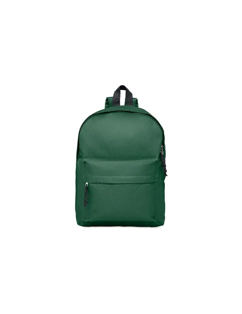 Sac à dos personnalisé en polyester idéal pour vos loisirs - BAPAL Couleurs : blanc personnalisable avec votre logo