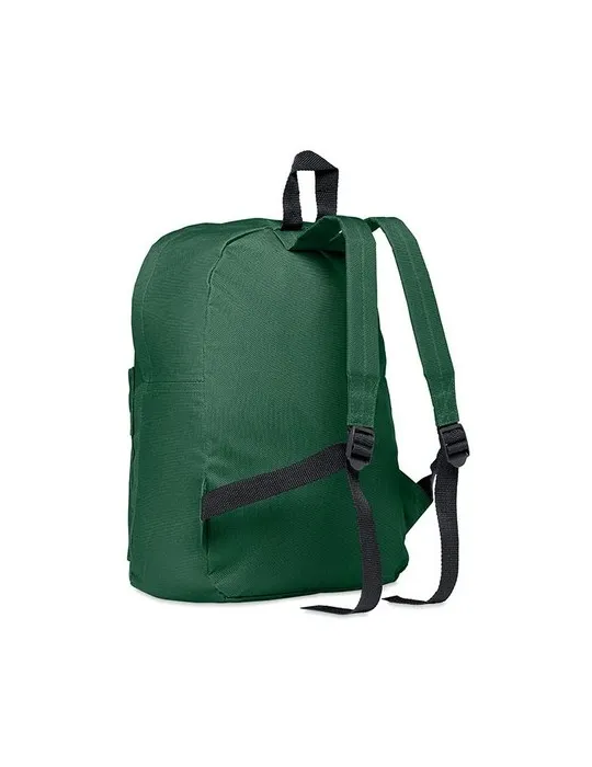 Sac à dos personnalisé en polyester idéal pour vos loisirs - BAPAL Couleurs : blanc personnalisation sur mesure