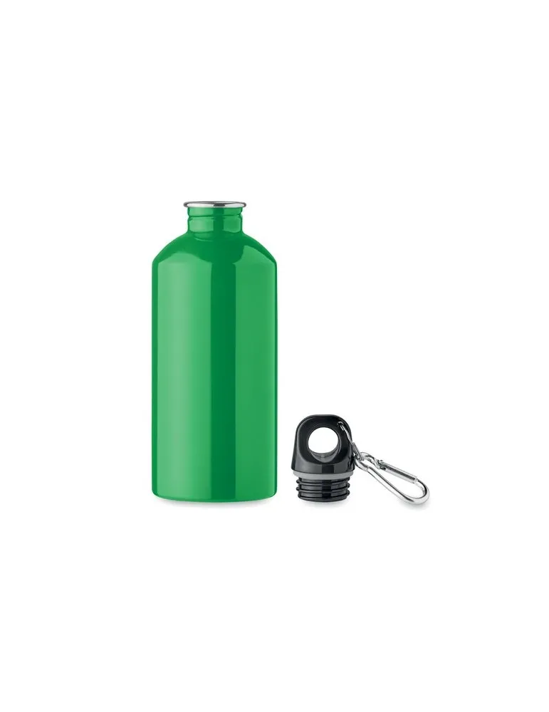 Bouteille monocouche écologique 500ml personnalisée REMID MOSS Matières : coton biologique Taille textile : M Couleurs : bleu ro