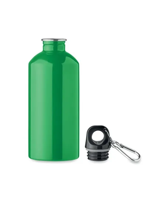 Bouteille monocouche écologique 500ml personnalisée REMID MOSS Matières : coton biologique Taille textile : M Couleurs : bleu ro