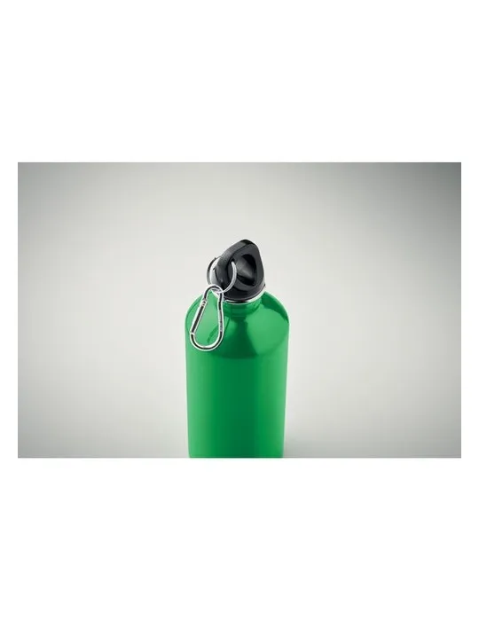 Bouteille monocouche écologique 500ml personnalisée REMID MOSS Matières : coton biologique Taille textile : M Couleurs : bleu ro