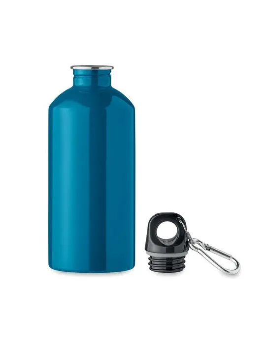 Bouteille monocouche écologique 500ml personnalisée REMID MOSS Matières : coton biologique Taille textile : S Couleurs : bleu ro