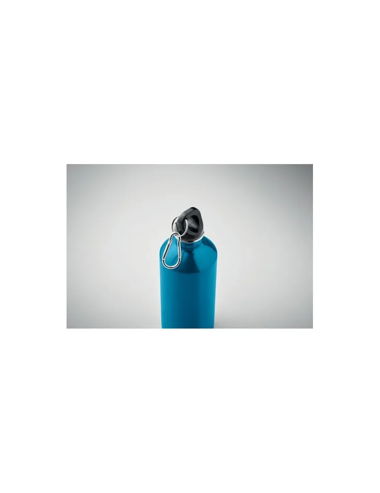 Bouteille monocouche écologique 500ml personnalisée REMID MOSS Matières : coton biologique Taille textile : S Couleurs : bleu ro