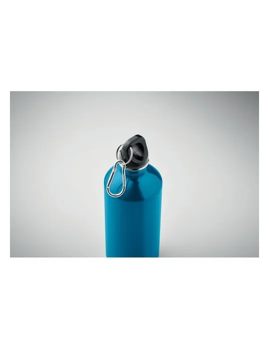 Bouteille monocouche écologique 500ml personnalisée REMID MOSS Matières : coton biologique Taille textile : S Couleurs : bleu ro