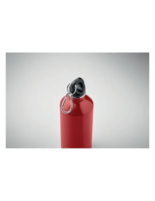 Bouteille monocouche écologique 500ml personnalisée REMID MOSS Matières : coton biologique Taille textile : L Couleurs : blanc g