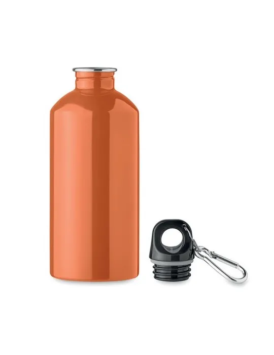 Bouteille monocouche écologique 500ml personnalisée REMID MOSS Matières : coton biologique Taille textile : M Couleurs : blanc a