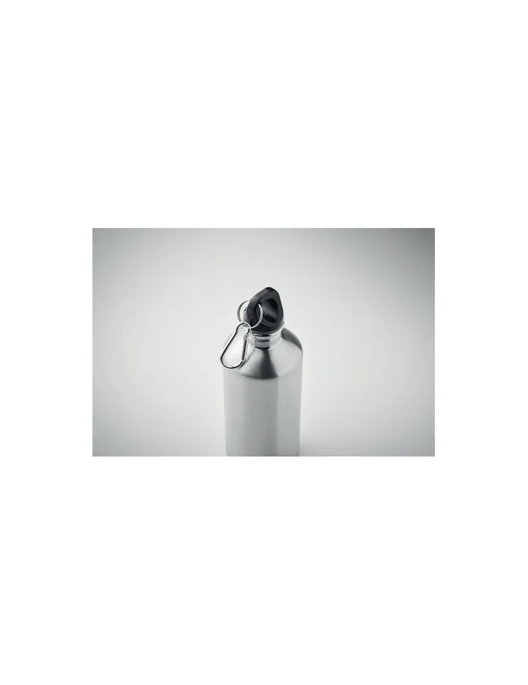 Bouteille monocouche écologique 500ml personnalisée REMID MOSS Matières : coton biologique Taille textile : XL Couleurs : blanc 