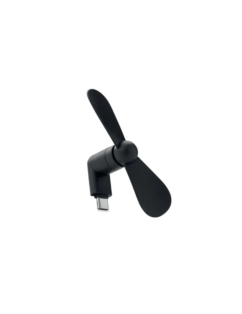 Ventilateur USB portable personnalisé - PHAN, confort au bureau pas cher Matières : coton biologique Taille textile : L Couleurs