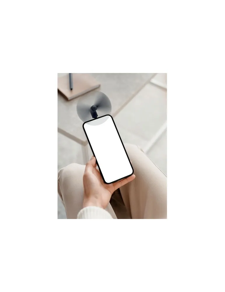 Ventilateur USB portable personnalisé - PHAN, confort au bureau pas cher Matières : coton biologique Taille textile : L Couleurs