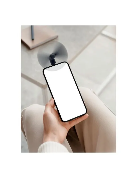 Ventilateur USB portable personnalisé - PHAN, confort au bureau pas cher Matières : coton biologique Taille textile : L Couleurs