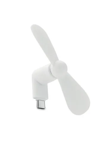 Ventilateur USB portable personnalisé - PHAN, confort au bureau pas cher Matières : coton biologique Taille textile : L Couleurs 2