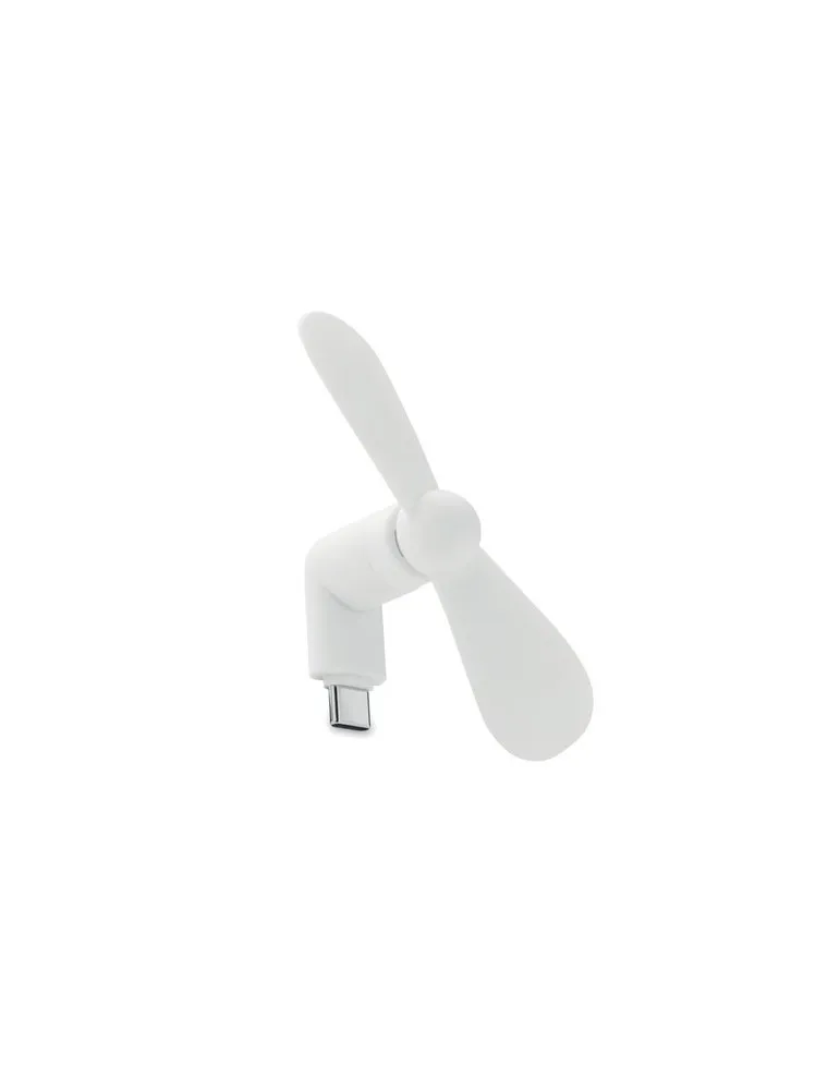 Ventilateur USB portable personnalisé - PHAN, confort au bureau pas cher Matières : coton biologique Taille textile : M Couleurs