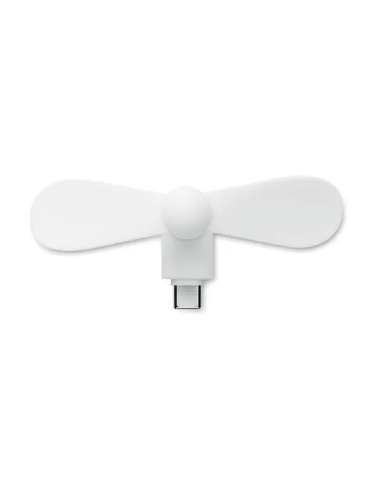Ventilateur USB portable personnalisé - PHAN, confort au bureau pas cher Matières : coton biologique Taille textile : M Couleurs