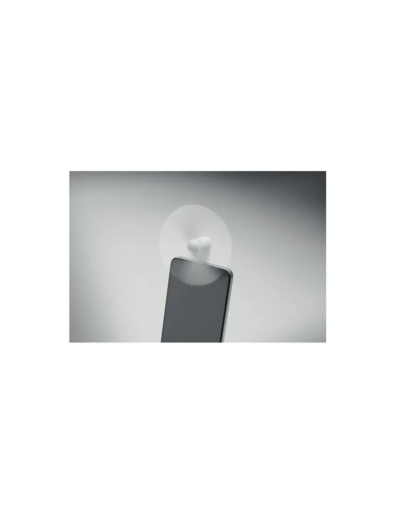 Ventilateur USB portable personnalisé - PHAN, confort au bureau pas cher Matières : coton biologique Taille textile : M Couleurs