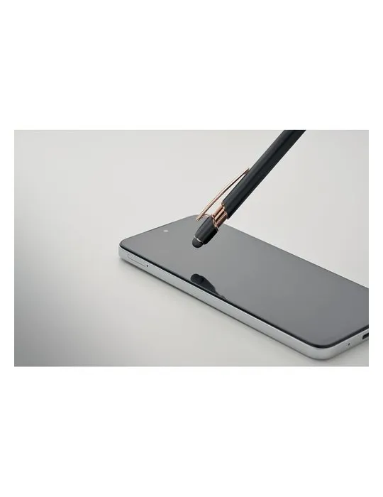 Stylo écologique en aluminium recyclé - SCRIBBLE Matières : coton biologique Taille textile : XS Couleurs : vert glacé personnal