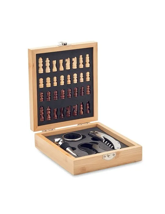 Set à Vin et Jeu d'Échecs CHESSET