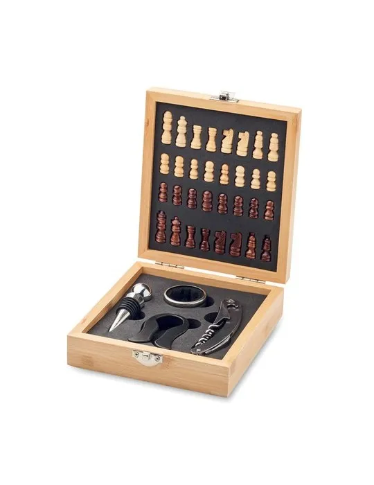 Set à Vin et Jeu d'Échecs CHESSET