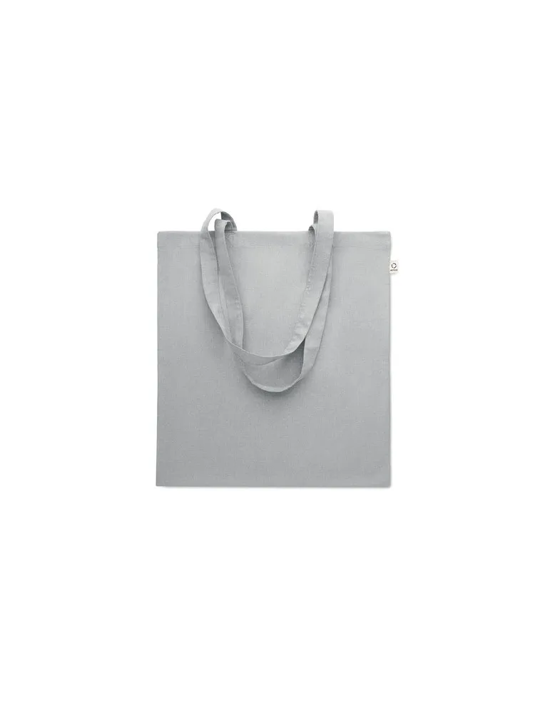 Sac shopping écologique en coton recyclé personnalisé - VIVEKA COLOUR Matières : coton biologique Taille textile : XS Couleurs :