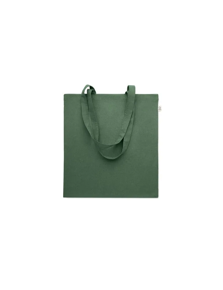 Sac shopping écologique en coton recyclé personnalisé - VIVEKA COLOUR Matières : coton biologique Taille textile : XXL Couleurs 