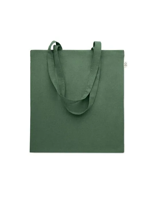 Sac shopping écologique en coton recyclé personnalisé - VIVEKA COLOUR Matières : coton biologique Taille textile : XXL Couleurs 
