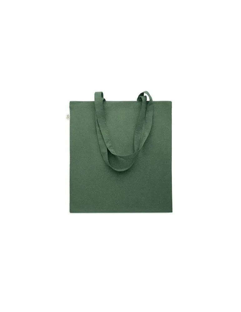 Sac shopping écologique en coton recyclé personnalisé - VIVEKA COLOUR Matières : coton biologique Taille textile : XXL Couleurs 