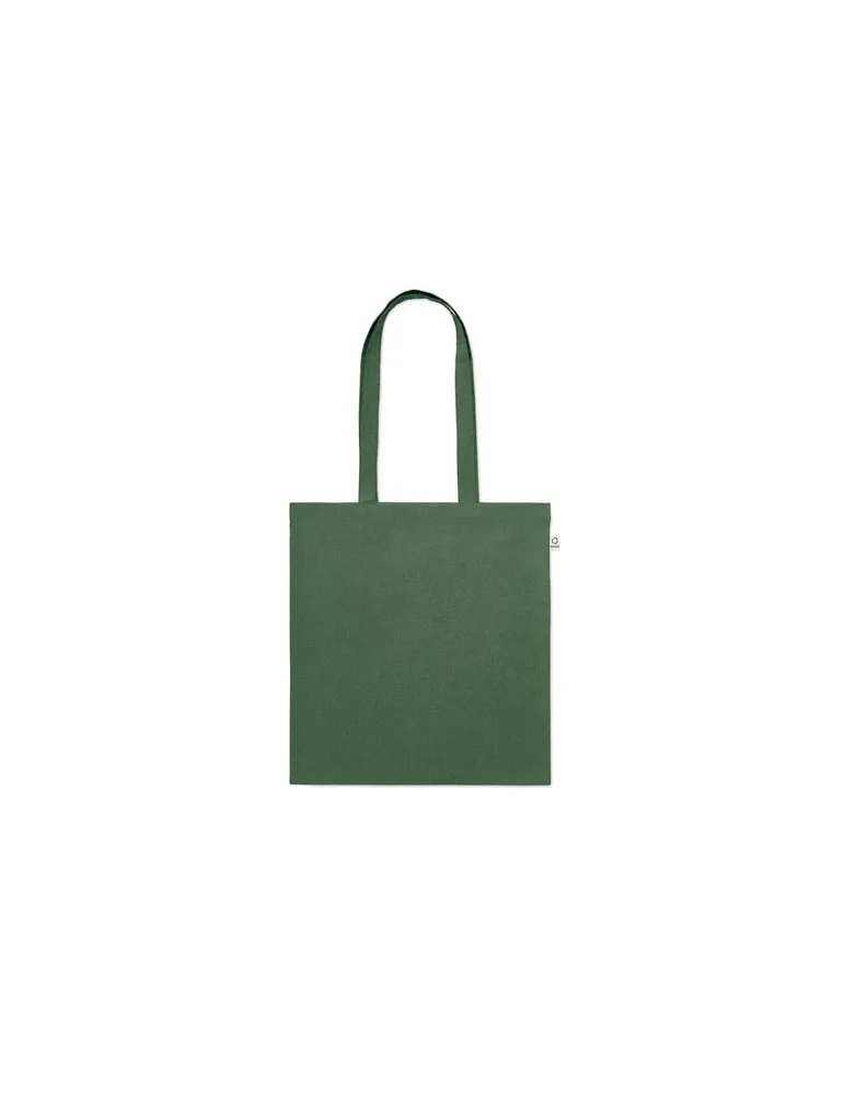 Sac shopping écologique en coton recyclé personnalisé - VIVEKA COLOUR Matières : coton biologique Taille textile : XXL Couleurs 
