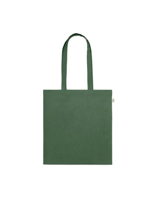 Sac shopping écologique en coton recyclé personnalisé - VIVEKA COLOUR Matières : coton biologique Taille textile : XXL Couleurs 