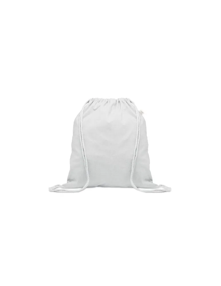 Sac écologique en coton recyclé de 140 gr/m² personnalisable CABETRI COLOUR Matières : coton biologique Taille textile : XL Coul