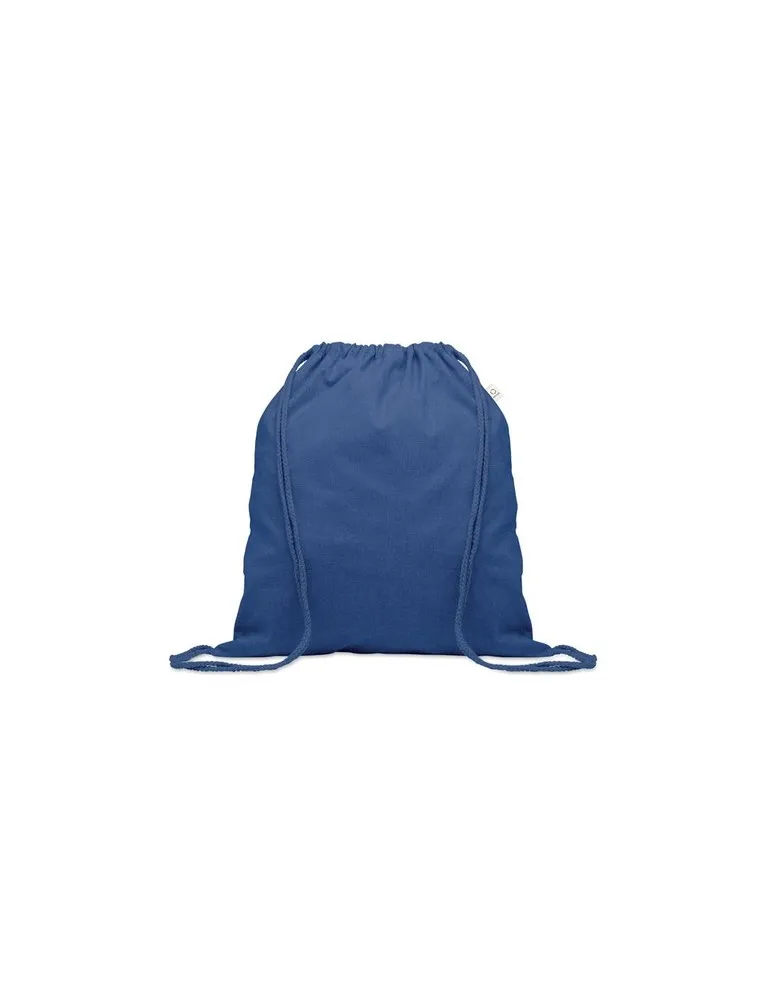 Sac écologique en coton recyclé de 140 gr/m² personnalisable CABETRI COLOUR Matières : coton biologique Taille textile : L Coule