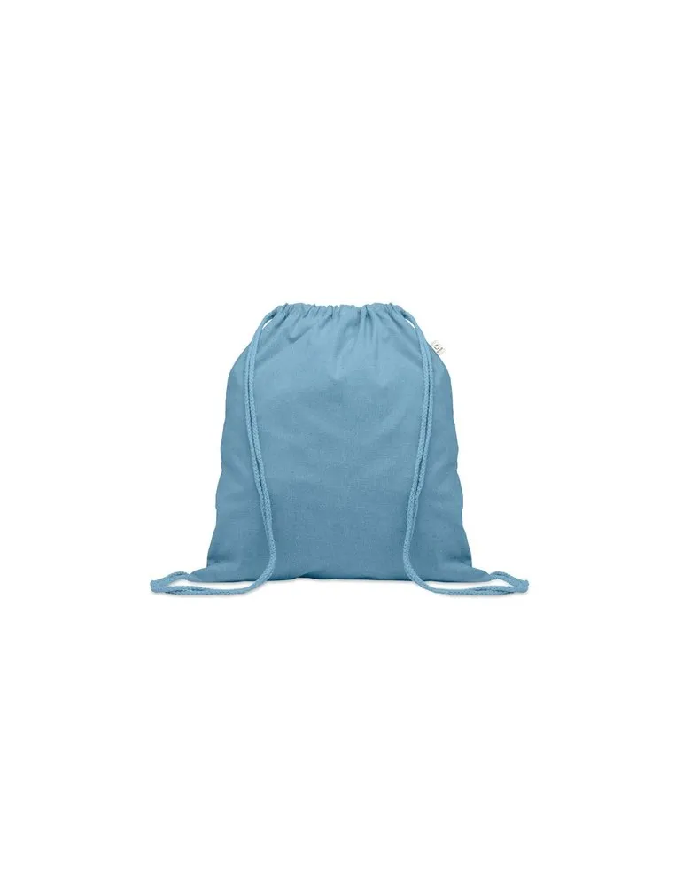 Sac écologique en coton recyclé de 140 gr/m² personnalisable CABETRI COLOUR Matières : coton biologique Taille textile : L Coule