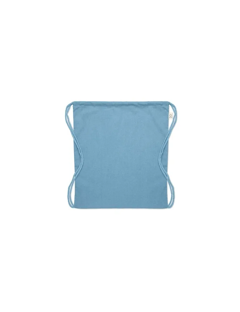 Sac écologique en coton recyclé de 140 gr/m² personnalisable CABETRI COLOUR Matières : coton biologique Taille textile : L Coule