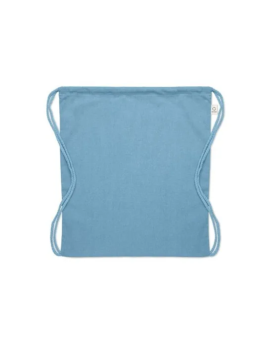 Sac écologique en coton recyclé de 140 gr/m² personnalisable CABETRI COLOUR Matières : coton biologique Taille textile : L Coule
