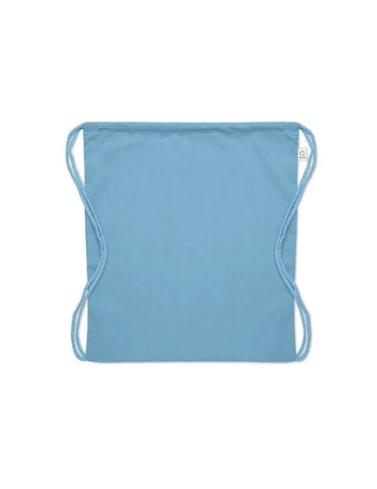 Sac écologique en coton recyclé de 140 gr/m² personnalisable CABETRI COLOUR Matières : coton biologique Taille textile : L Coule
