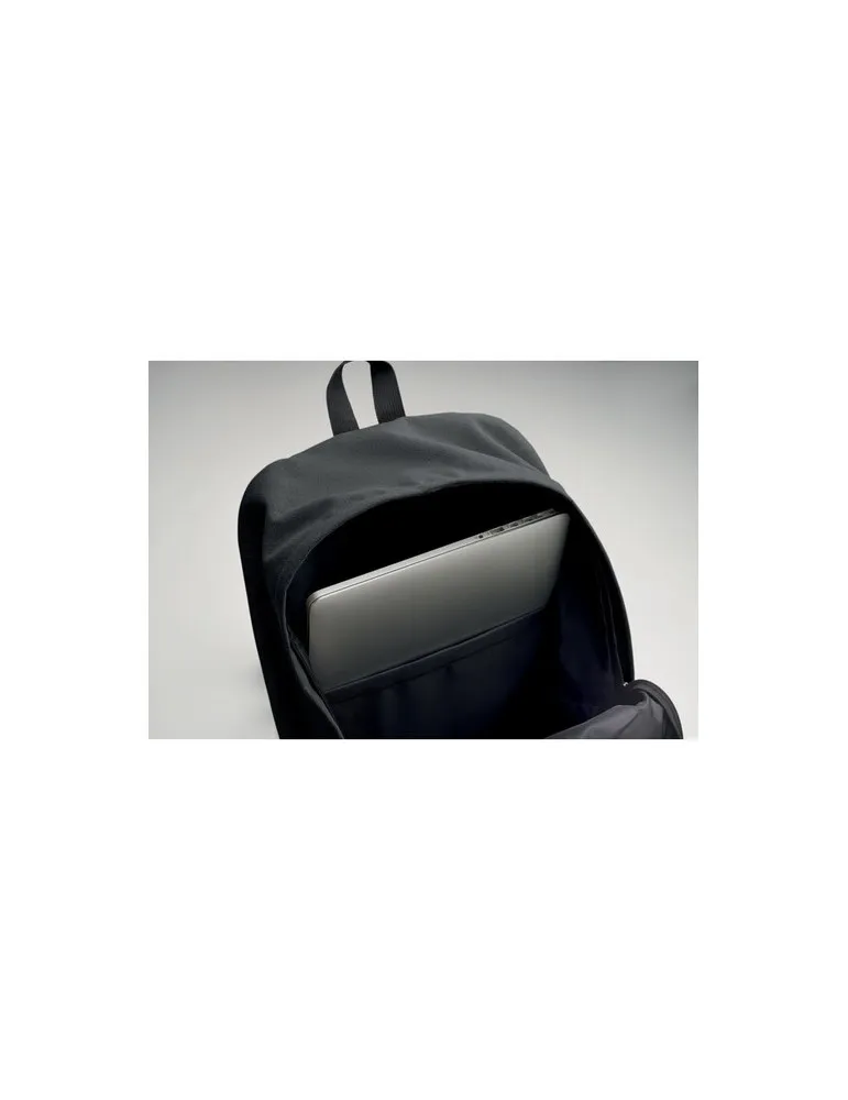 Sac à dos personnalisé 15" écologique LEIRUR - Idéal pour les professionnels à petit prix Matières : coton biologique Taille tex