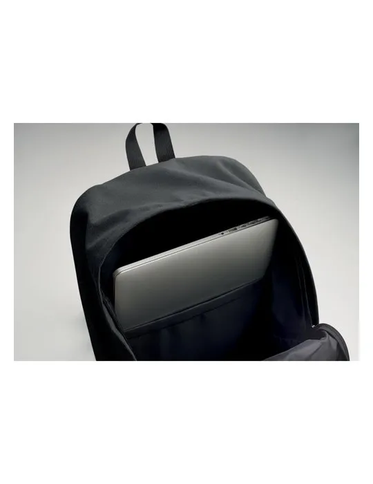 Sac à dos personnalisé 15" écologique LEIRUR - Idéal pour les professionnels à petit prix Matières : coton biologique Taille tex