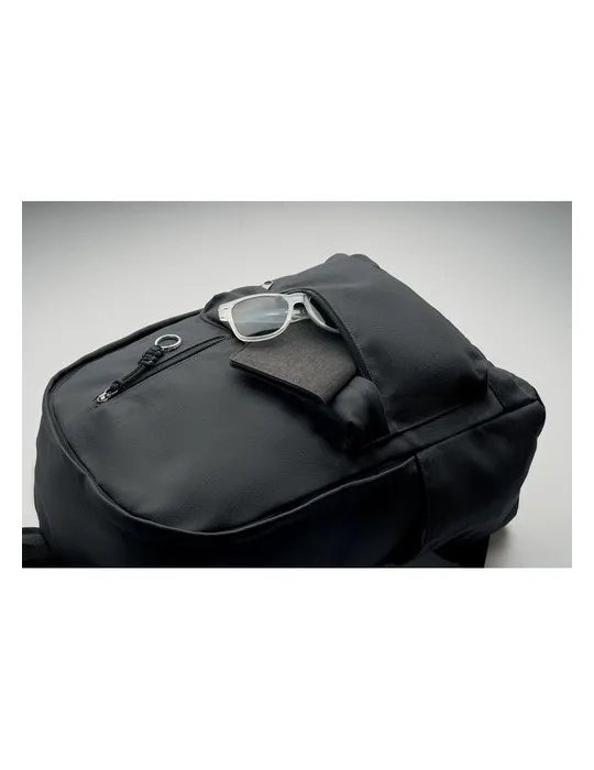 Sac à dos personnalisé 15" écologique LEIRUR - Idéal pour les professionnels à petit prix Matières : coton biologique Taille tex