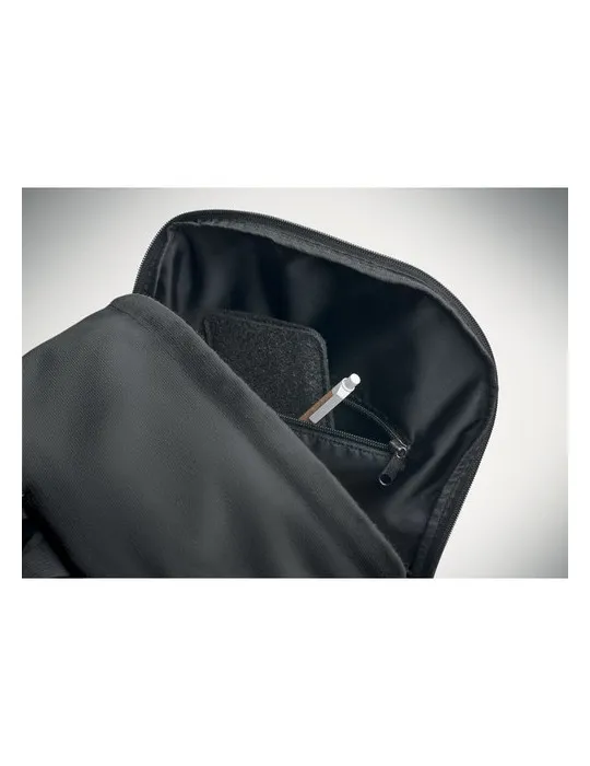 Sac à dos personnalisé 15" écologique LEIRUR - Idéal pour les professionnels à petit prix Matières : coton biologique Taille tex