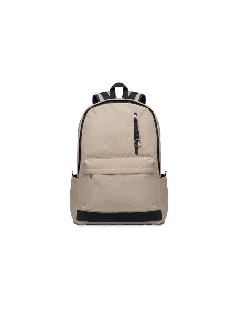 Sac à dos personnalisé 15" écologique LEIRUR - Idéal pour les professionnels à petit prix Matières : coton biologique Taille tex