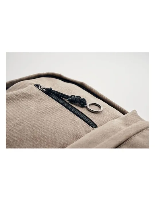 Sac à dos personnalisé 15" écologique LEIRUR - Idéal pour les professionnels à petit prix Matières : coton biologique Taille tex