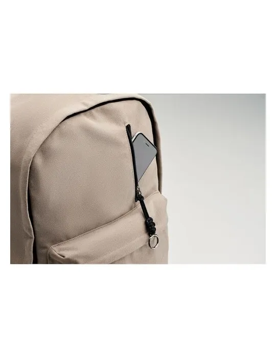 Sac à dos personnalisé 15" écologique LEIRUR - Idéal pour les professionnels à petit prix Matières : coton biologique Taille tex