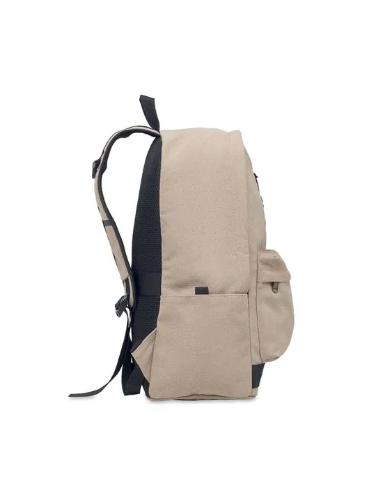 Sac à dos personnalisé 15" écologique LEIRUR - Idéal pour les professionnels à petit prix Matières : coton biologique Taille tex