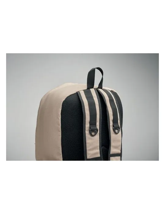 Sac à dos personnalisé 15" écologique LEIRUR - Idéal pour les professionnels à petit prix Matières : coton biologique Taille tex