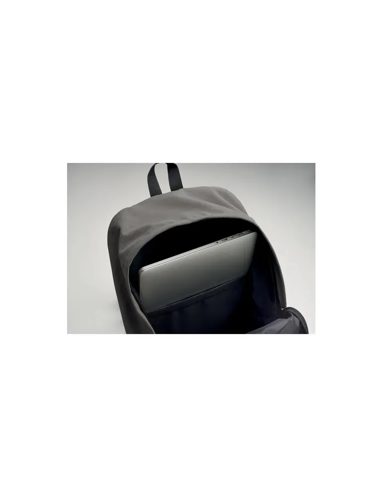 Sac à dos personnalisé 15" écologique LEIRUR - Idéal pour les professionnels à petit prix Matières : coton biologique Taille tex