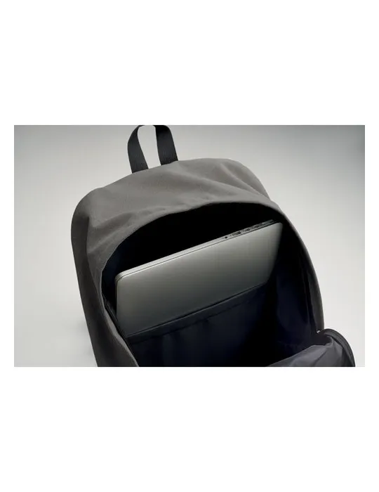 Sac à dos personnalisé 15" écologique LEIRUR - Idéal pour les professionnels à petit prix Matières : coton biologique Taille tex