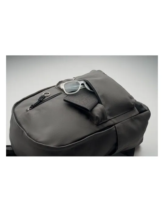 Sac à dos personnalisé 15" écologique LEIRUR - Idéal pour les professionnels à petit prix Matières : coton biologique Taille tex