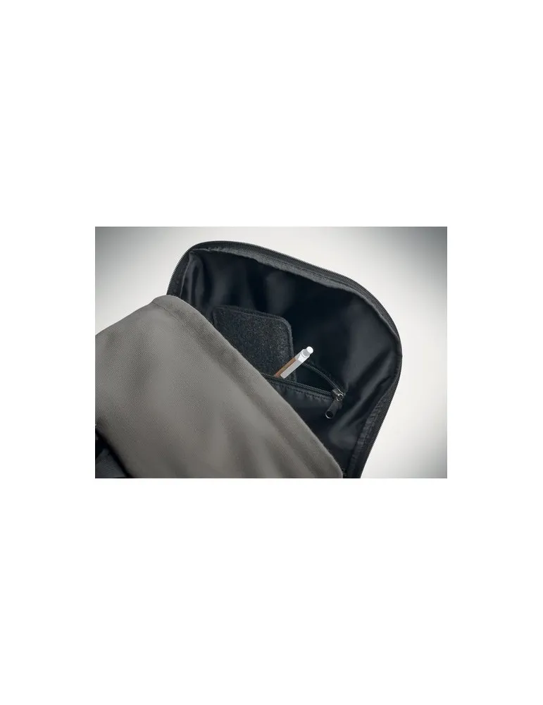 Sac à dos personnalisé 15" écologique LEIRUR - Idéal pour les professionnels à petit prix Matières : coton biologique Taille tex